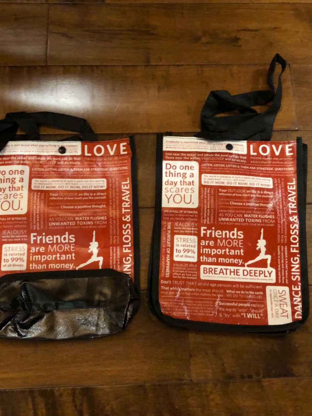 Rare Collectable Lululemon reusable Shoppers - Picture 2 of 2